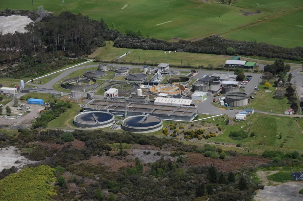 Aerial view of Rotorua Waste Water Treatment Plant 1024x680 1