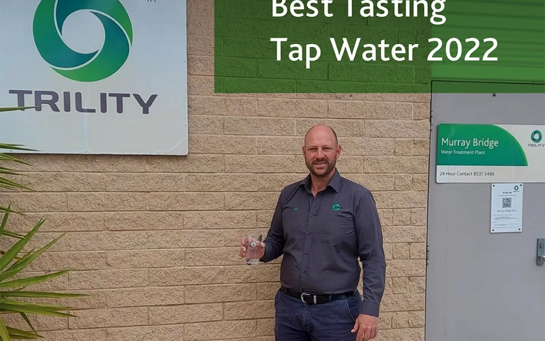 Water Industry Operators Association of Australia (WIOA) IXOM, South Australia, in the 2022 Best Tasting Tap Water – and the winner is Murray Bridge