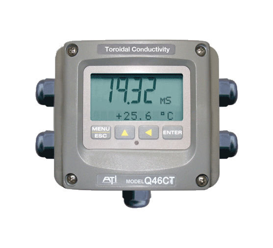 Toroidal conductivity meter