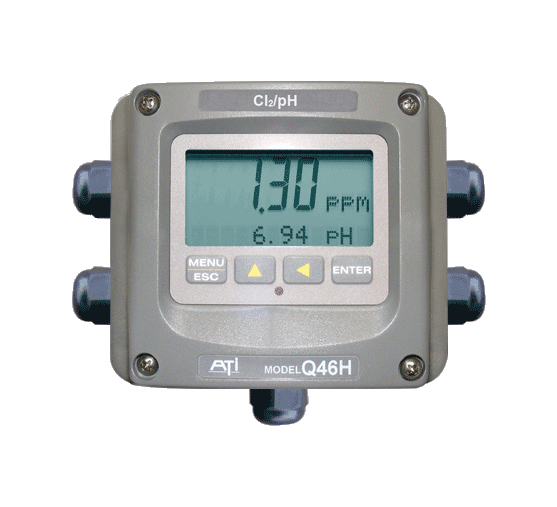Combined chlorine analyser