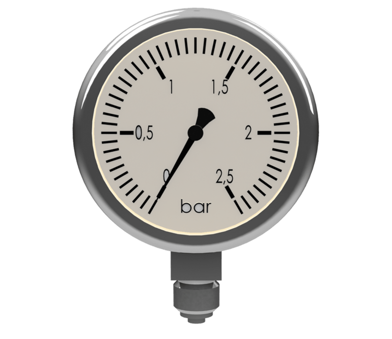 Pressure gauge – chemical