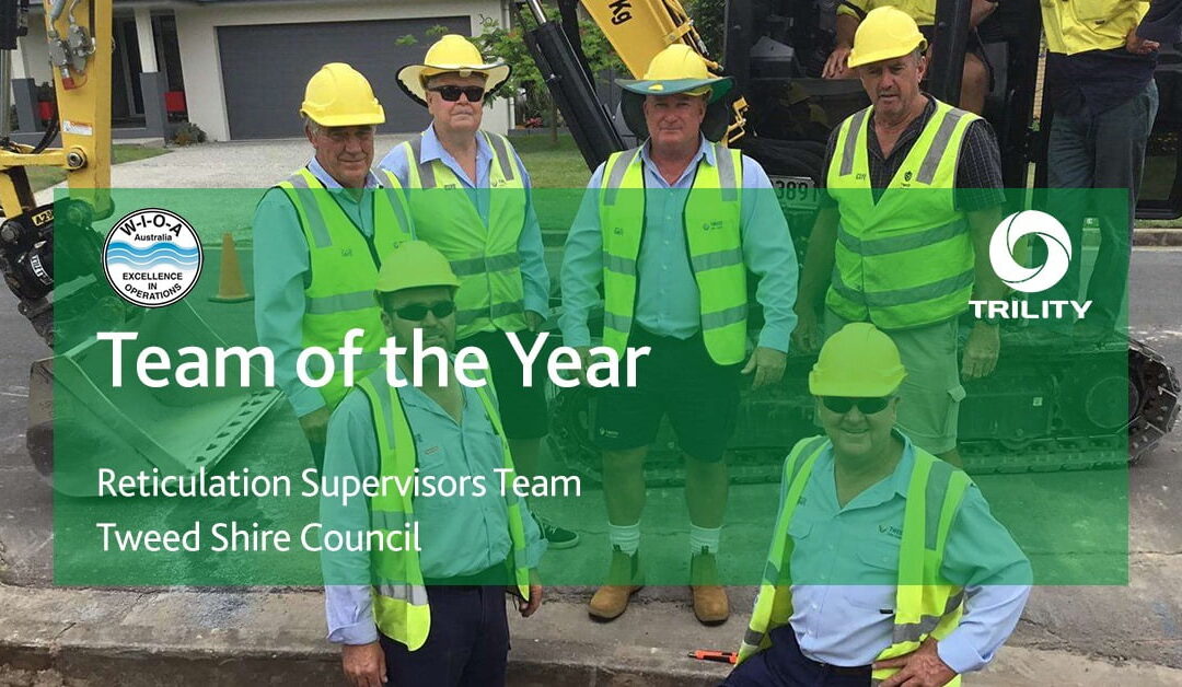 Water Industry Operators Association Team of the Year Award Winner 2021
