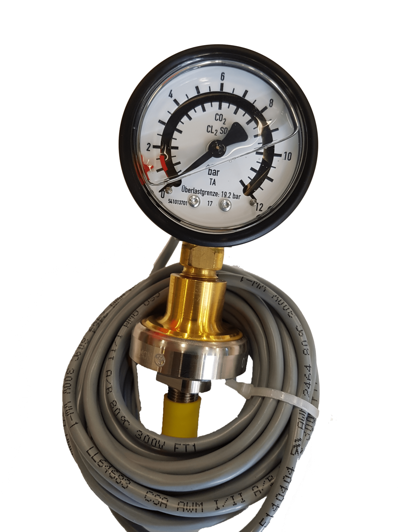 Pressure gauge chlorine Trility