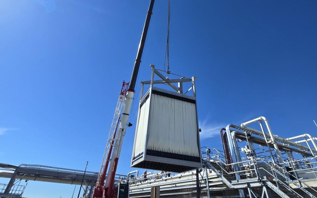 Upper South Creek Advanced Water Recycling Centre reaches key milestone